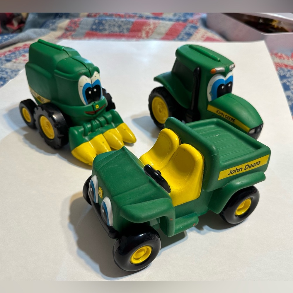 3 John Deere Kids Soft Books